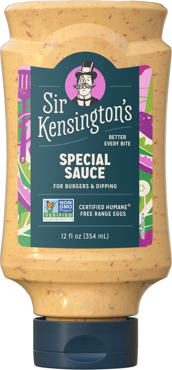 slide 2 of 3, Sir Kensington's Mayonnaise, Special Sauce, 12 oz, 12 fl oz