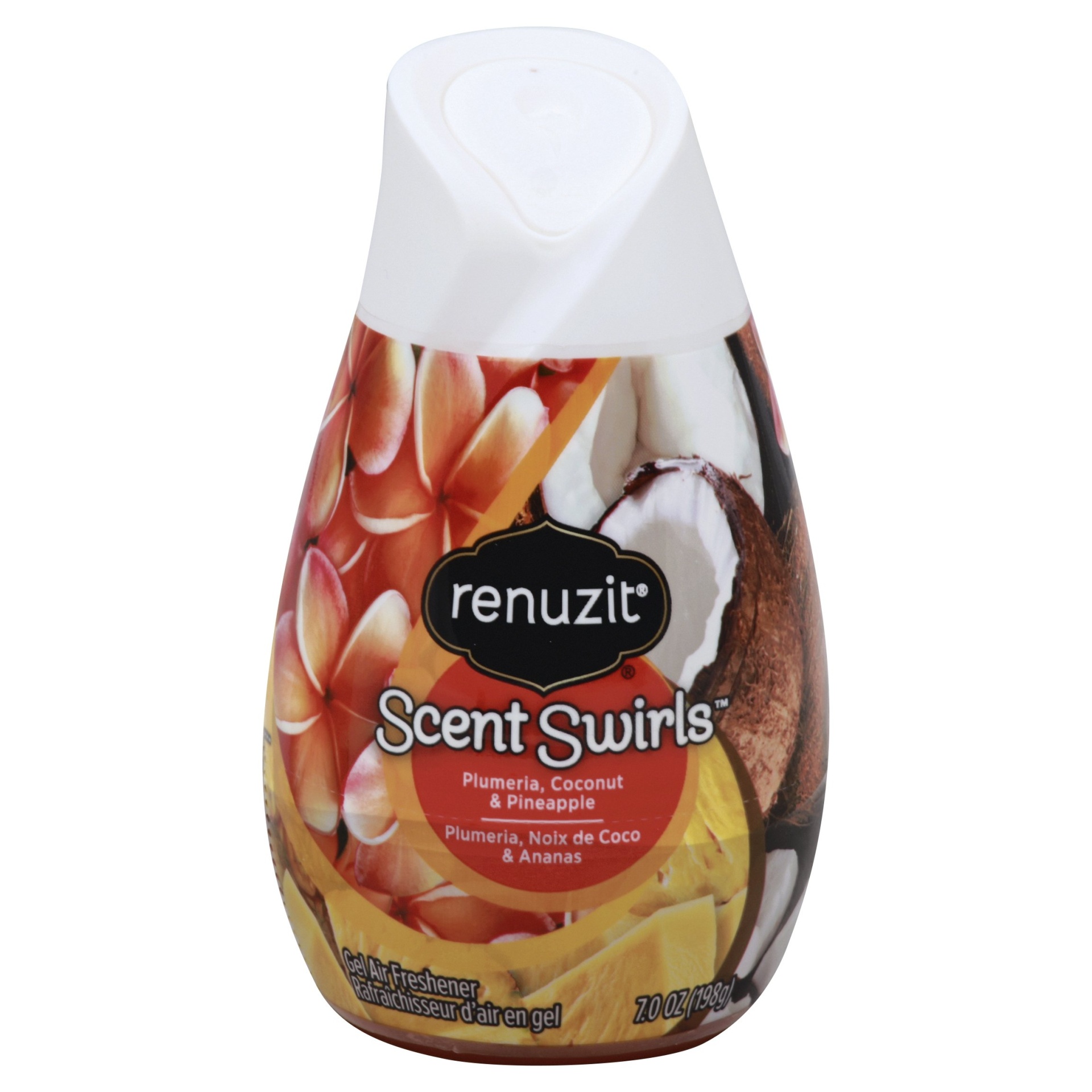 slide 1 of 3, Renuzit Scent Swirls Gel Air Fresheners, 7 oz