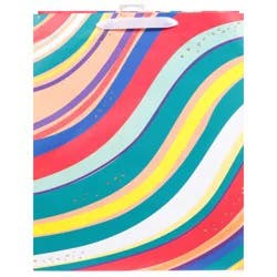 American Greetings Multicolored Stripes Extra Large Gift Bag - 1 Each