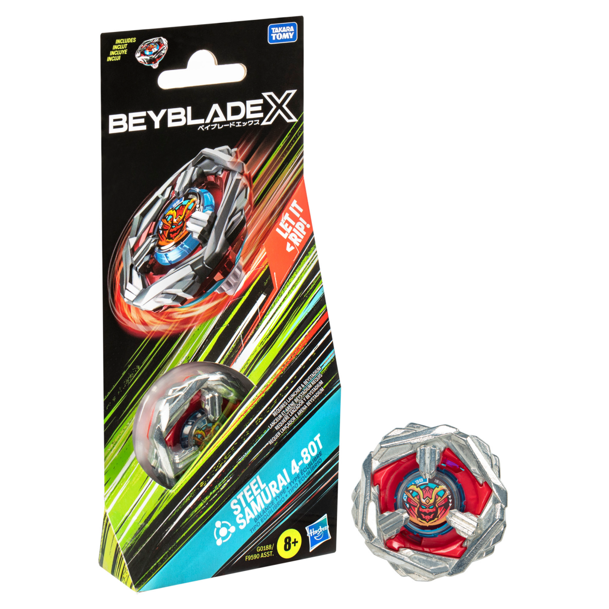 slide 1 of 13, Beyblade X Booster Pack Set Assortment - Styles May Vary, 1 ct