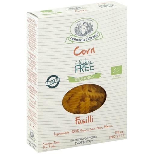 slide 1 of 1, Rustichella d'Abruzzo Fusilli, Corn, Gluten Free, Organic, 8.8 oz