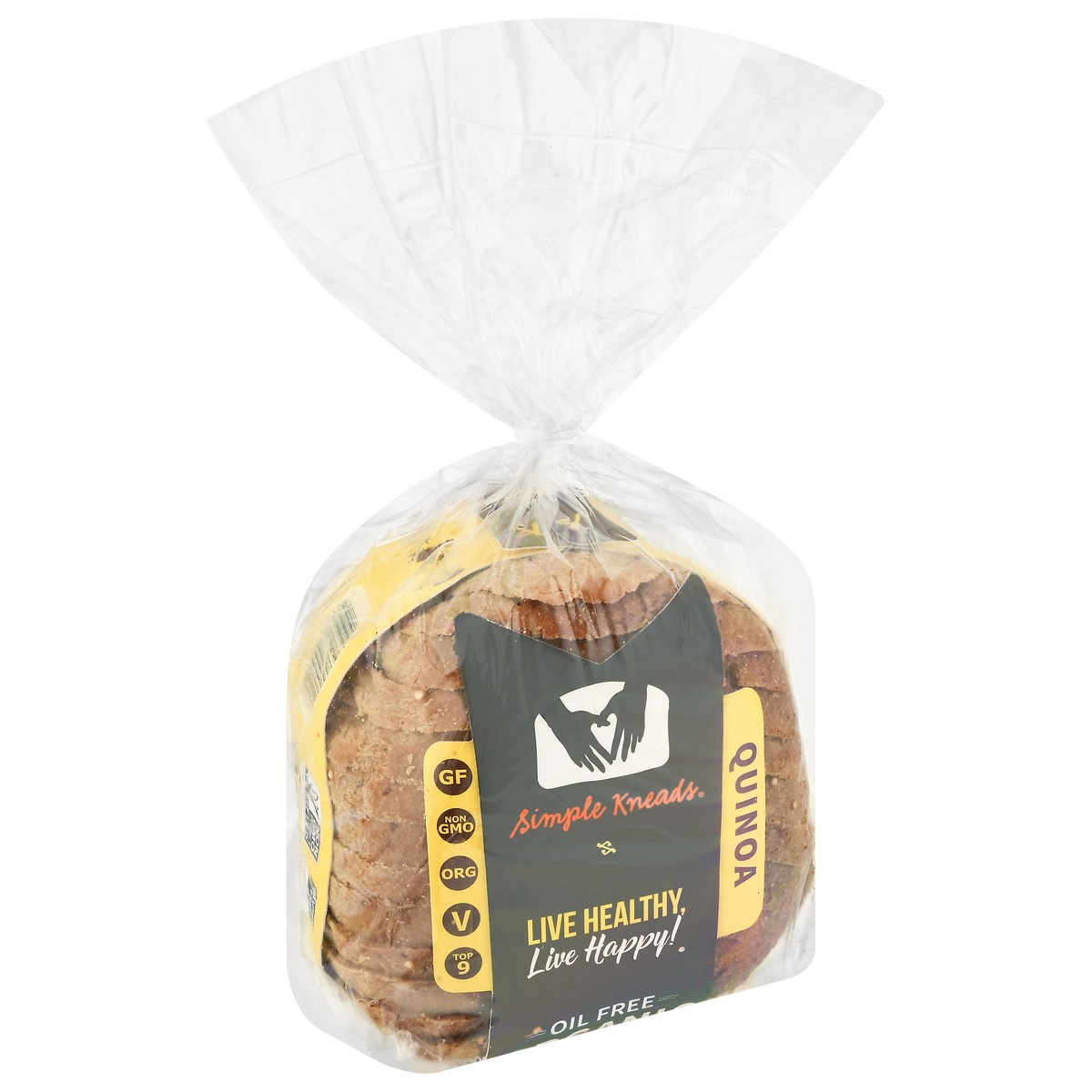 slide 7 of 15, Simple Kneads Gluten-Free Organic Quinoa Power Grains Bread 21 oz, 21 oz