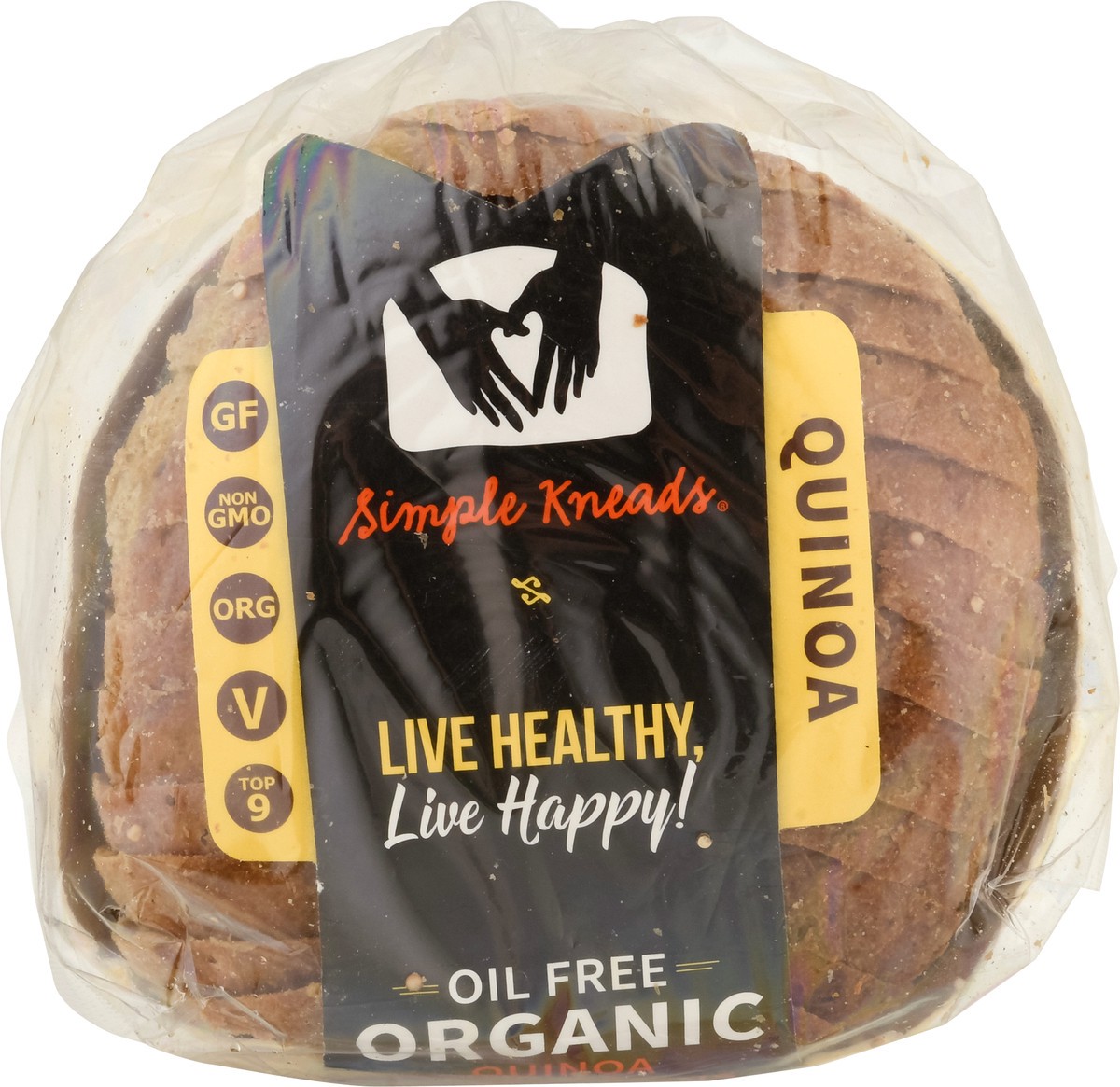 slide 10 of 15, Simple Kneads Gluten-Free Organic Quinoa Power Grains Bread 21 oz, 21 oz