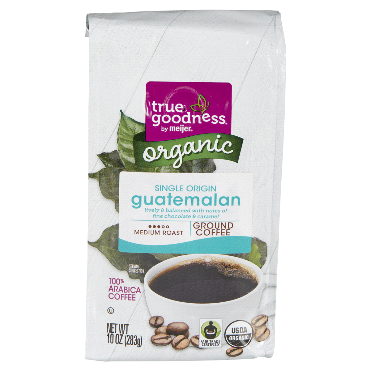 slide 1 of 29, True Goodness Organic Guatemalan Ground Coffee - 10 oz, 10 oz