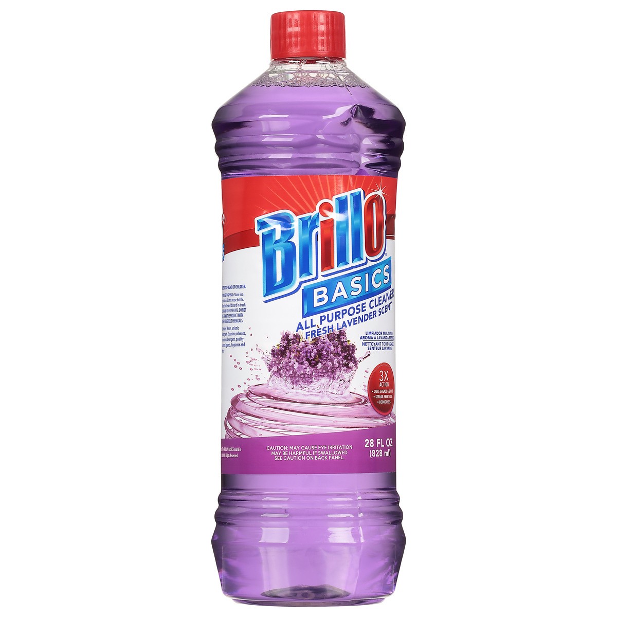slide 3 of 9, Brillo Floor Cleaner Lavender, 28 oz