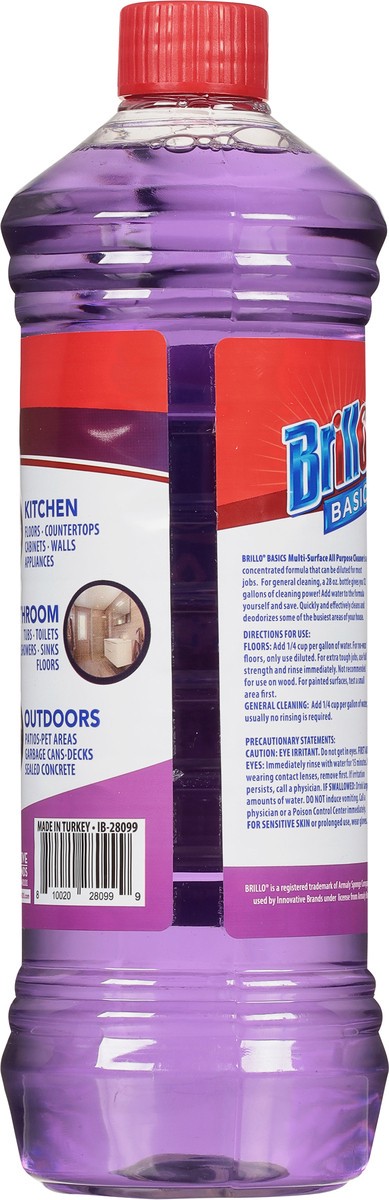 slide 5 of 9, Brillo Floor Cleaner Lavender, 28 oz