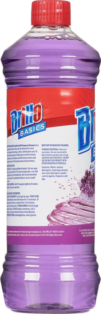 slide 4 of 9, Brillo Floor Cleaner Lavender, 28 oz