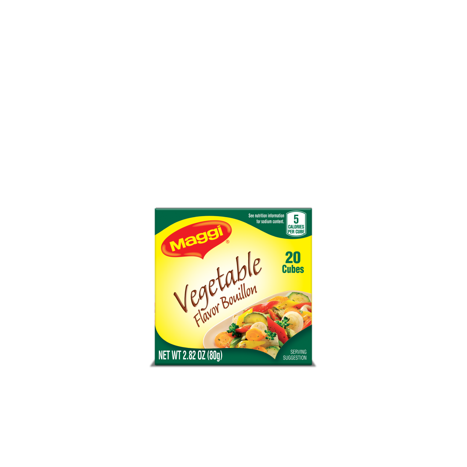 slide 4 of 5, Maggi Vegetable Flavor Bouillon Cubes, 2.82 oz