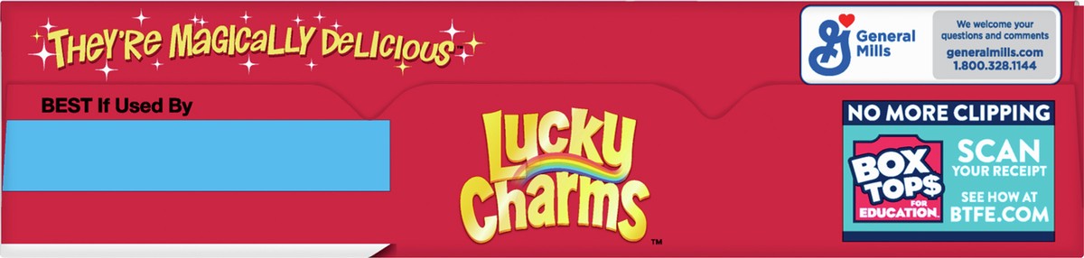 slide 3 of 9, Lucky Charms Gluten Free Cereal with Marshmallows, Kids Breakfast Cereal, Made with Whole Grain, 10.5 oz, 10.5 oz