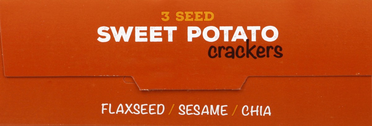 slide 6 of 13, RW Garcia 3 Seed Sweet Potato Crackers 6.5 oz, 6.5 oz