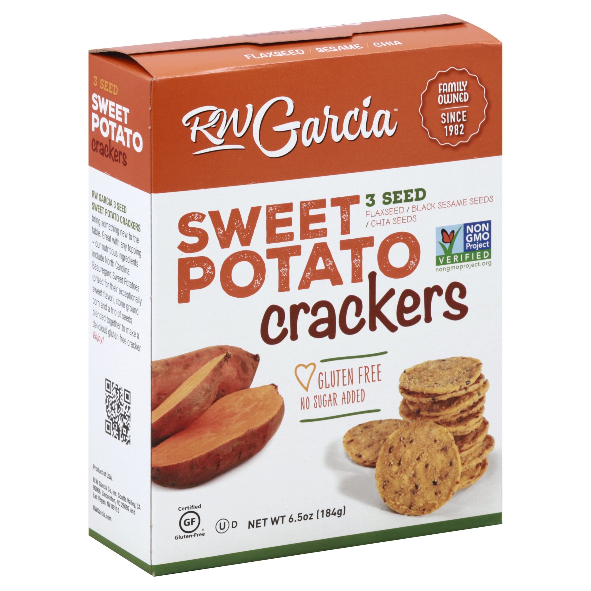 Rw Garcia 3 Seed Sweet Potato Crackers Shipt