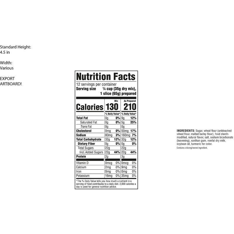 slide 3 of 6, Lemon Pound Cake Mix, 15.1 oz