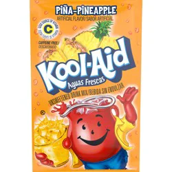 Kool-Aid Aguas Frescas Unsweetened Pina-Pineapple Powdered Drink Mix