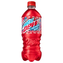 Mountain Dew Star Spangled Splash DEW Red Berry 20 Fl Oz