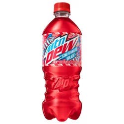 Mountain Dew Star Spangled Splash DEW Red Berry 20 Fl Oz