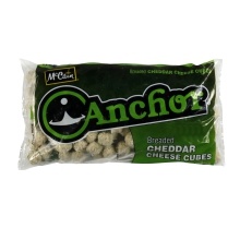 slide 1 of 1, Anchor Cheddar Cheese Cubes, 48 oz