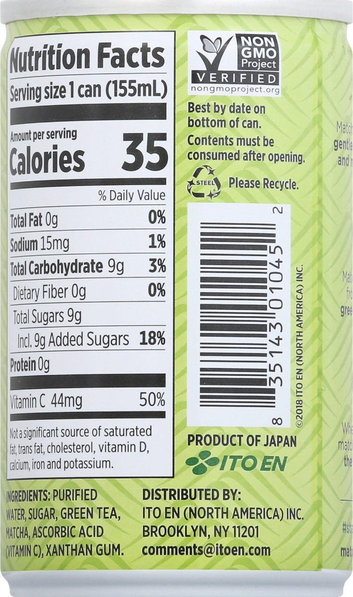 slide 7 of 12, matcha LOVE Energy Shot, Japanese Matcha + Green Tea, Sweetened - 5.2 fl oz, 5.2 oz