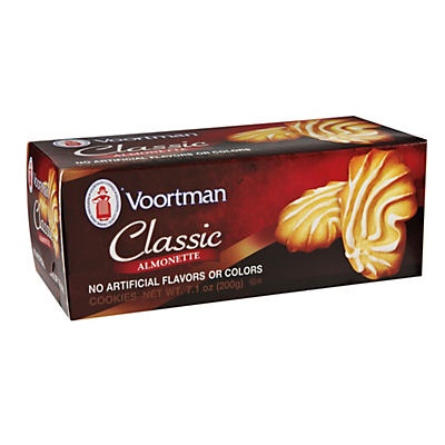 slide 1 of 1, Voortman Bakery Voortman Boxed Classic Almonette, 7.1 oz