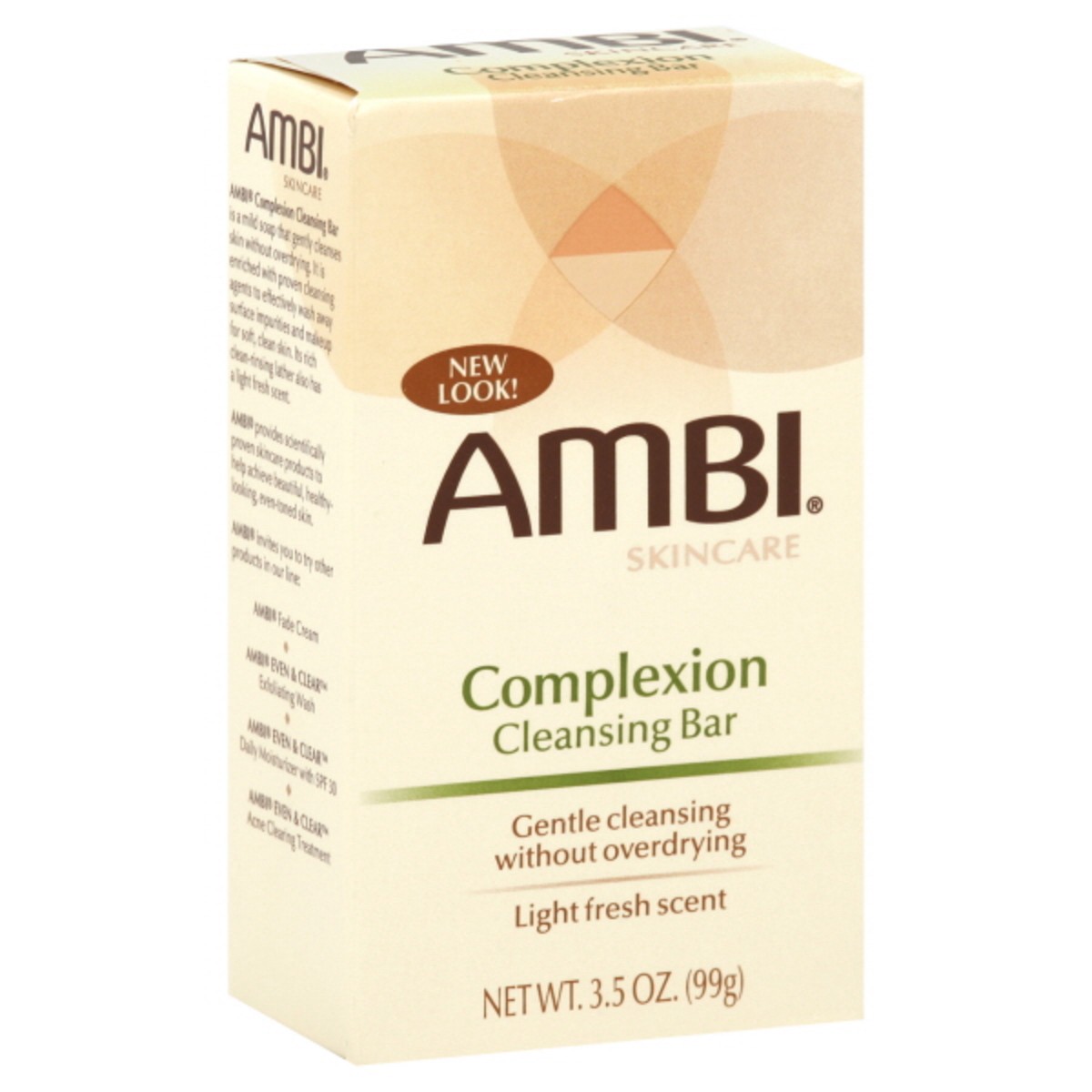 slide 2 of 2, Ambi Cleansing Bar, Light Fresh Scent, 3.5 oz