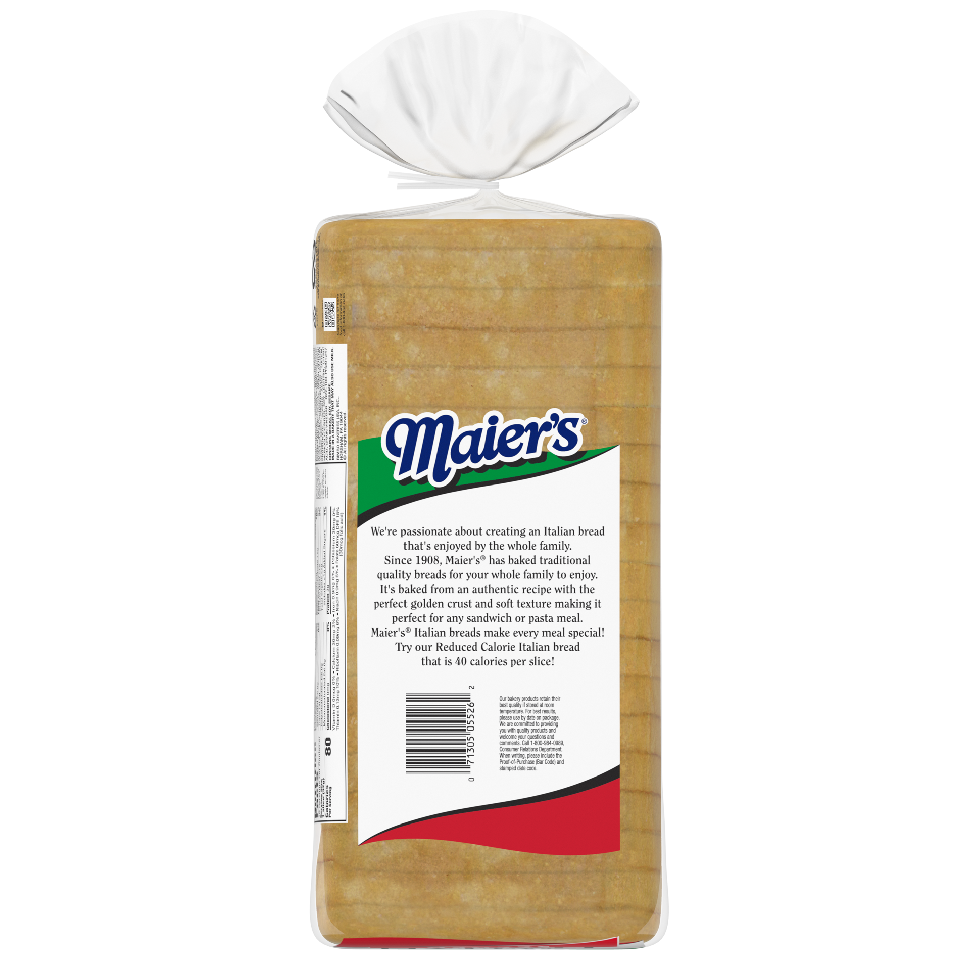 slide 4 of 5, Maier's Premium Italian Seeded White Bread, 20 oz, 20 oz