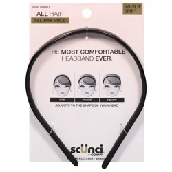 scünci No-Slip Grip Headband - 1 Each