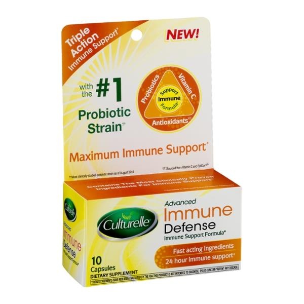 slide 1 of 1, Culturelle Advanced Immune Defense, 10 ct