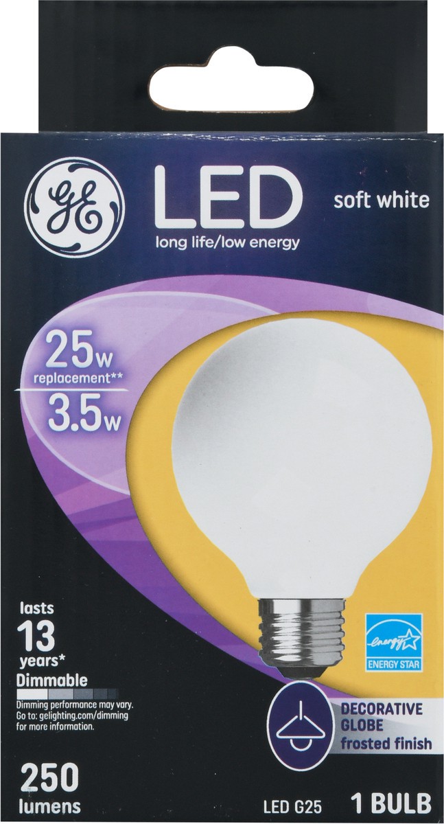 slide 4 of 10, GE 3.5 Watts Soft White LED Light Bulb 1 ea, 1 ct
