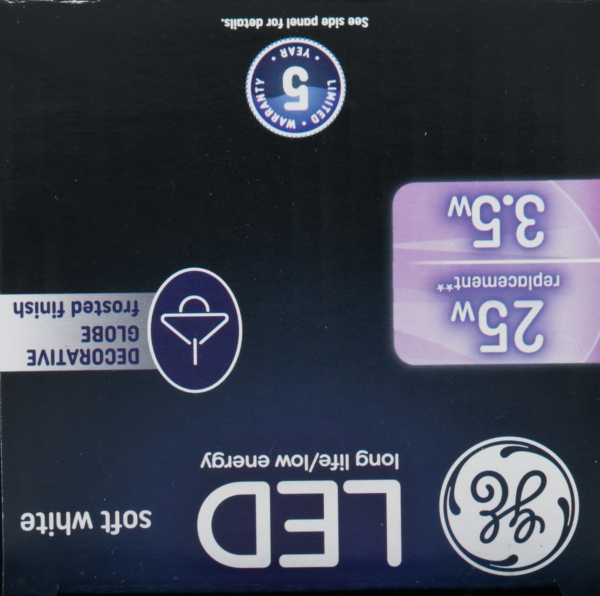 slide 5 of 10, GE 3.5 Watts Soft White LED Light Bulb 1 ea, 1 ct