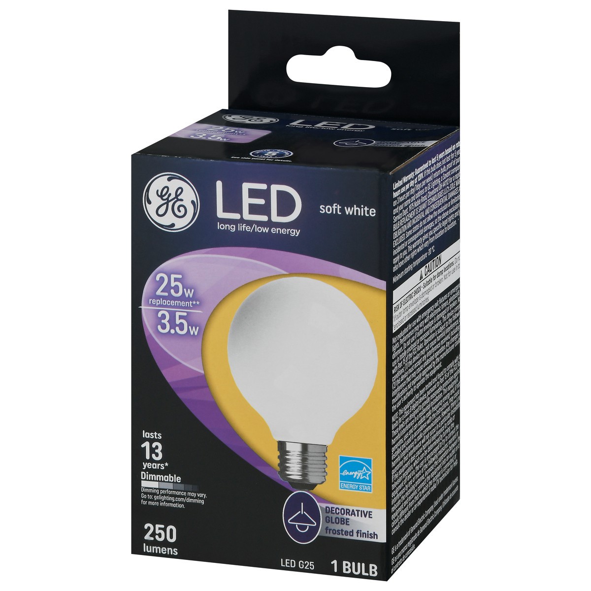 slide 10 of 10, GE 3.5 Watts Soft White LED Light Bulb 1 ea, 1 ct