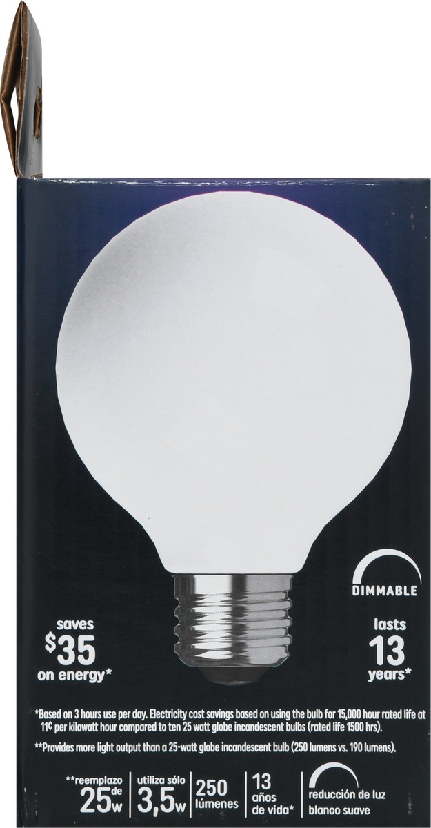 slide 3 of 10, GE 3.5 Watts Soft White LED Light Bulb 1 ea, 1 ct