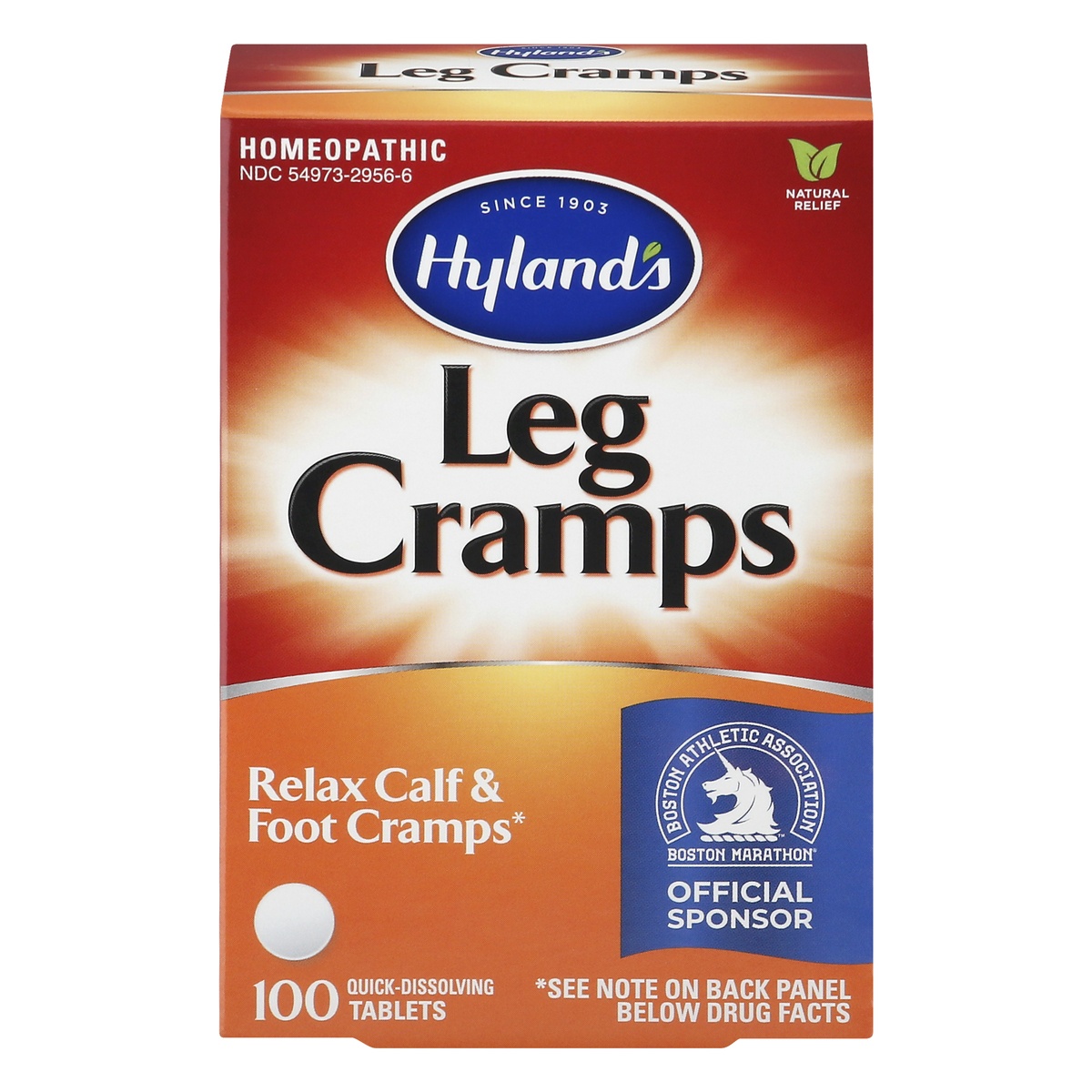 slide 1 of 1, Hyland's Leg Cramps Tablets, 100 ct
