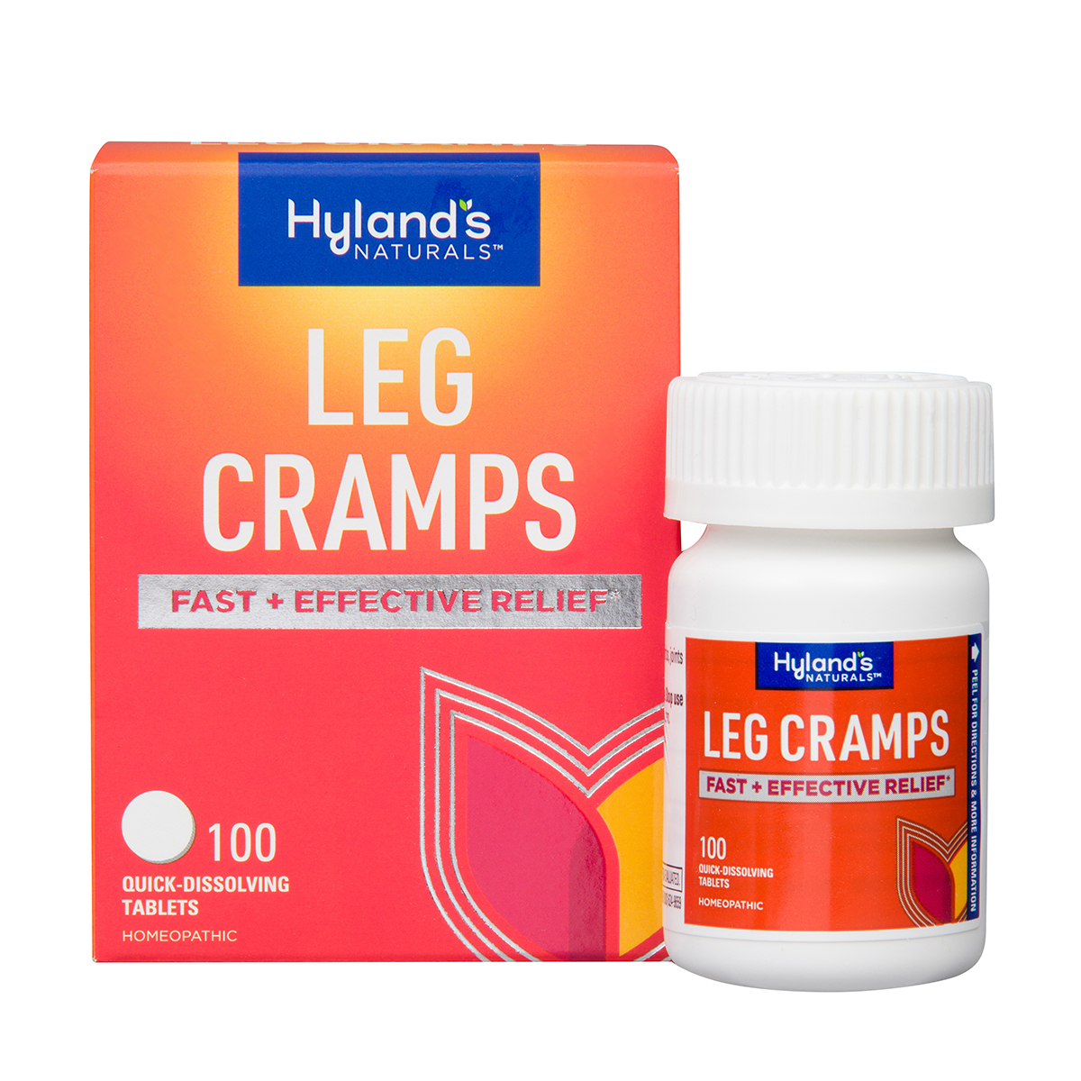 slide 10 of 17, Hyland's Leg Cramps 100% Natural, 100 ct