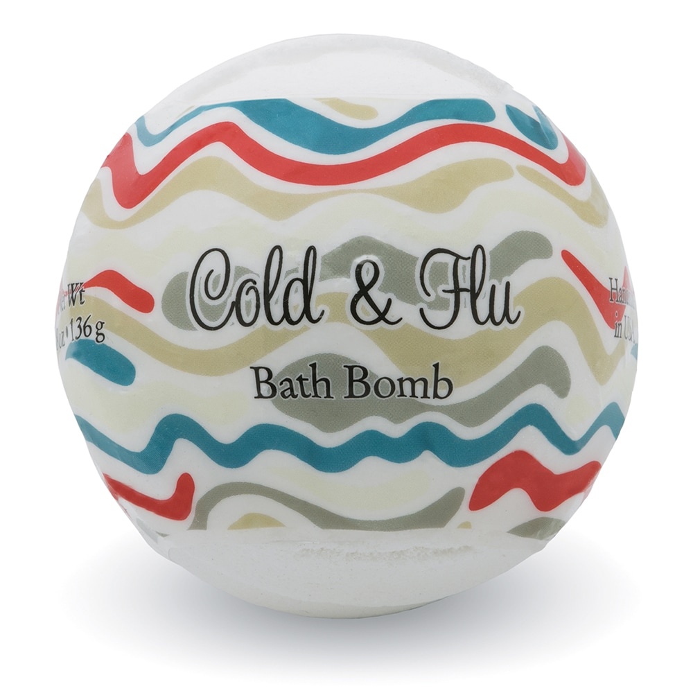 slide 1 of 1, Primal Elements Cold & Flu Bath Bomb, 4.8 oz