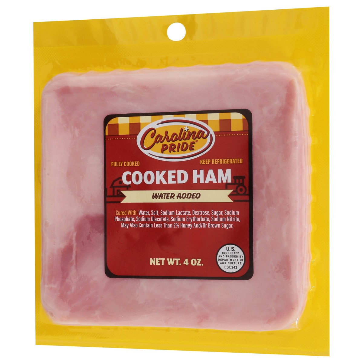 slide 6 of 9, Carolina Pride Cooked Ham, 4 oz