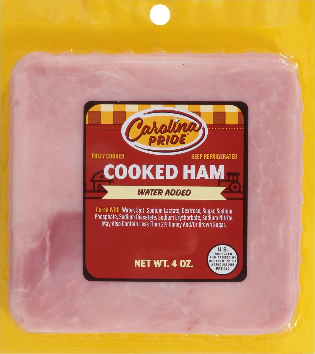 slide 4 of 9, Carolina Pride Cooked Ham, 4 oz