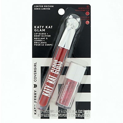 slide 1 of 1, Covergirl Katy Kat Glam Lip Gloss & Body Glitter Ninth Life, 1 ct