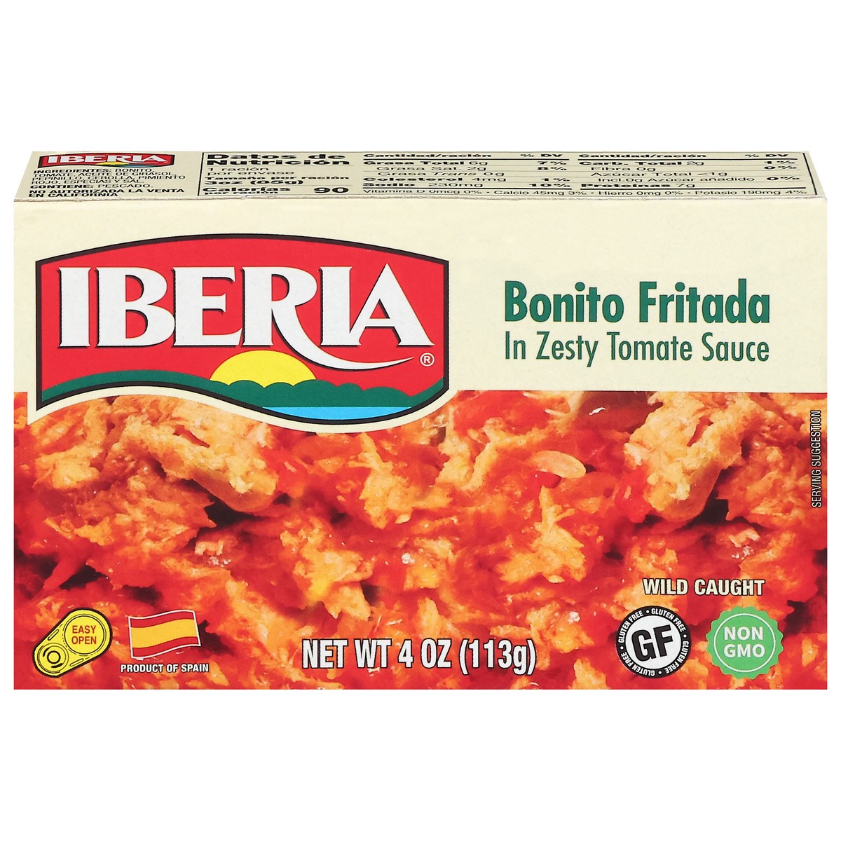 slide 1 of 12, Iberia Fritada De Bonito, 4 oz
