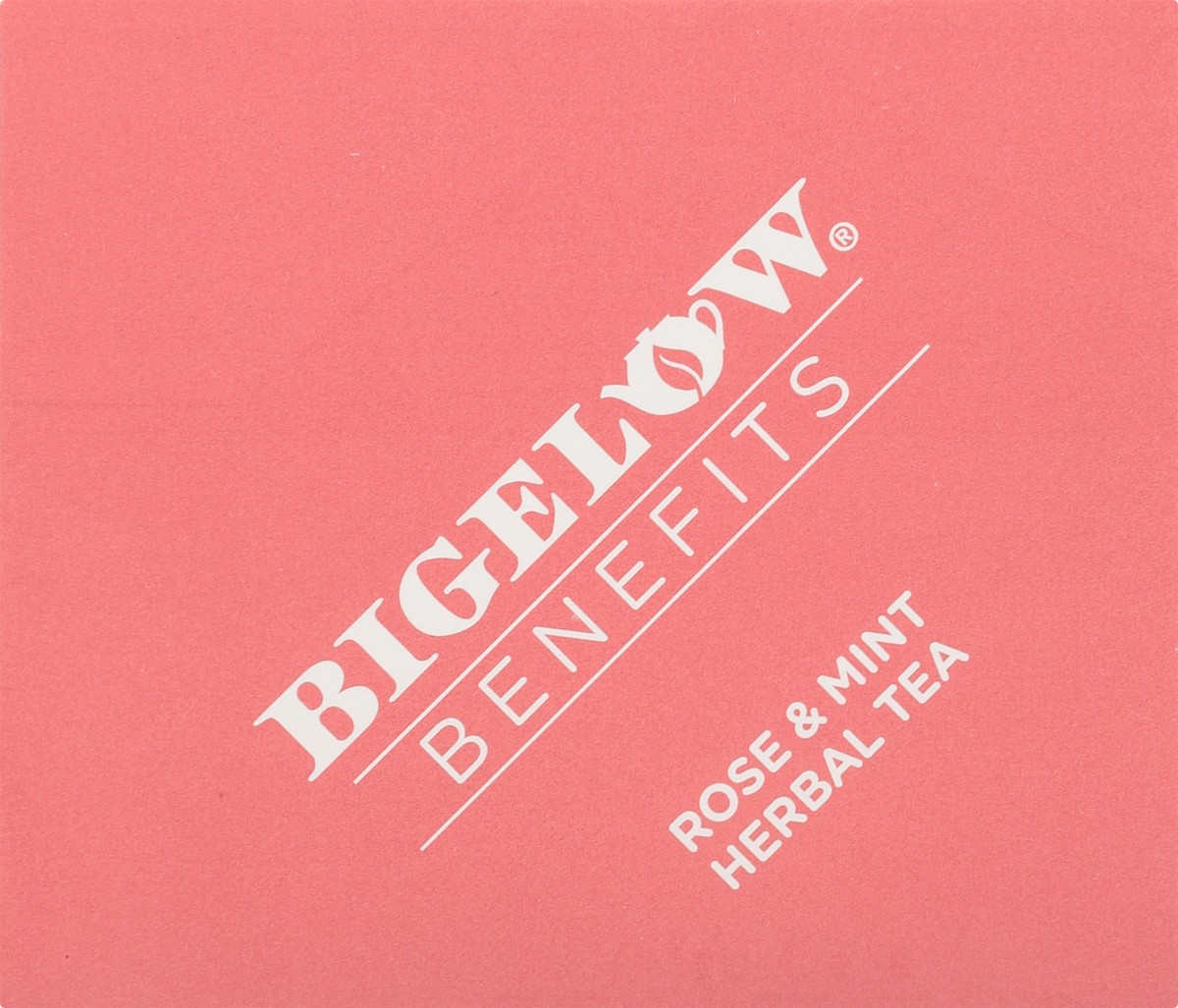 slide 2 of 9, Bigelow Benefits STRESS FREE Rose and Mint Caffeine Free Herbal Tea, Tea Bags, 18 Ct, 18 ct