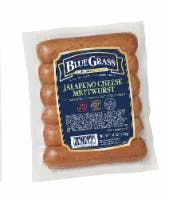 Blue Grass Jalapeno Cheese Mettwurst