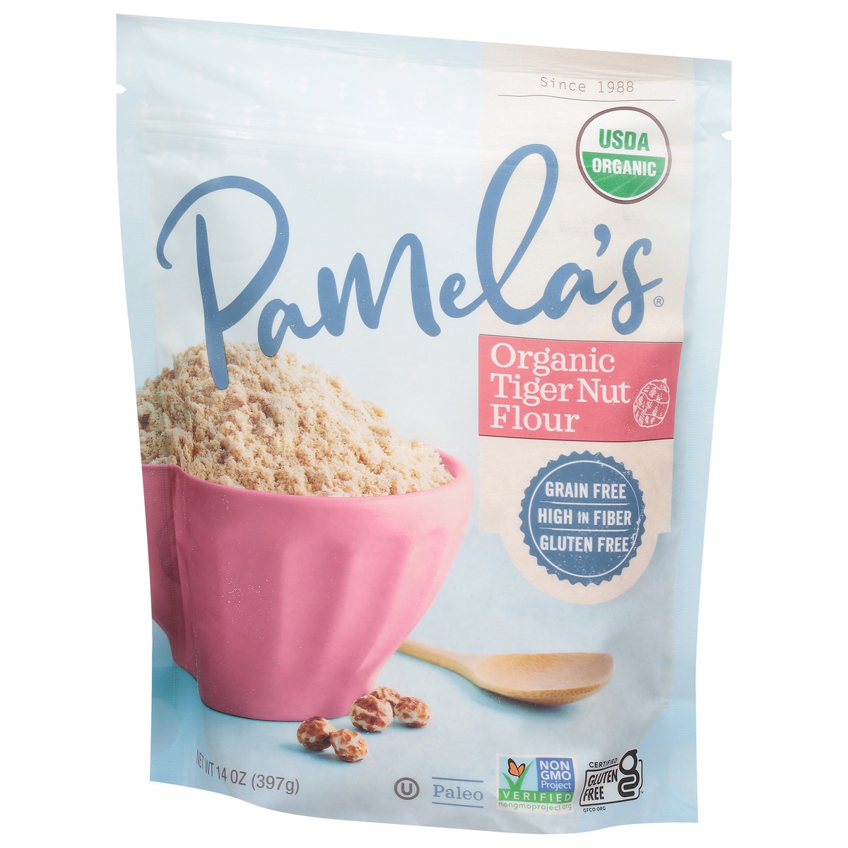 slide 3 of 11, Pamela's Organic Tiger Nut Flour Paleo Grain Free & Gluten Free, 14 oz