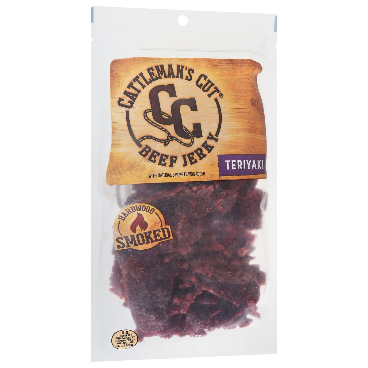 slide 9 of 9, Cattleman's Cut Beef Jerky Teriyaki - 10 oz, 10 oz