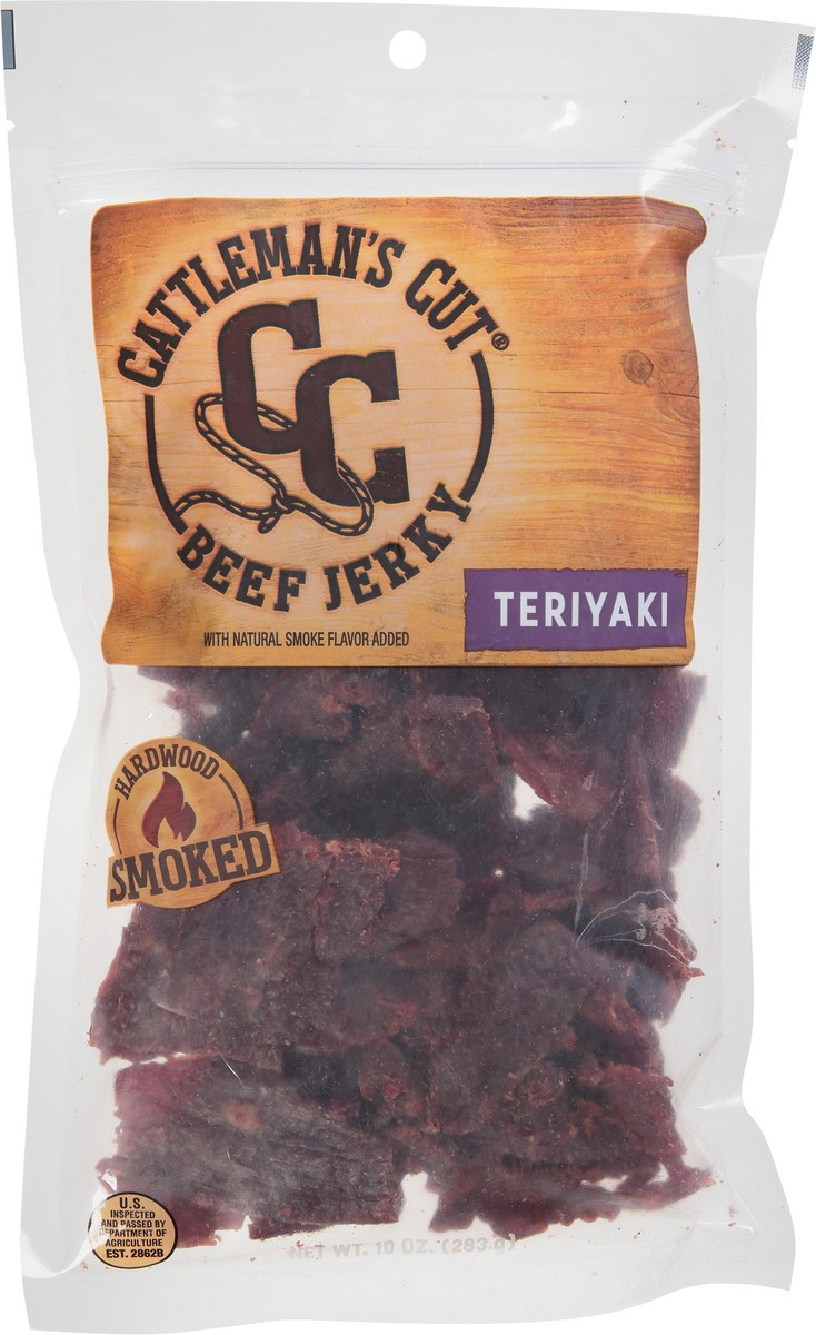 slide 5 of 9, Cattleman's Cut Beef Jerky Teriyaki - 10 oz, 10 oz