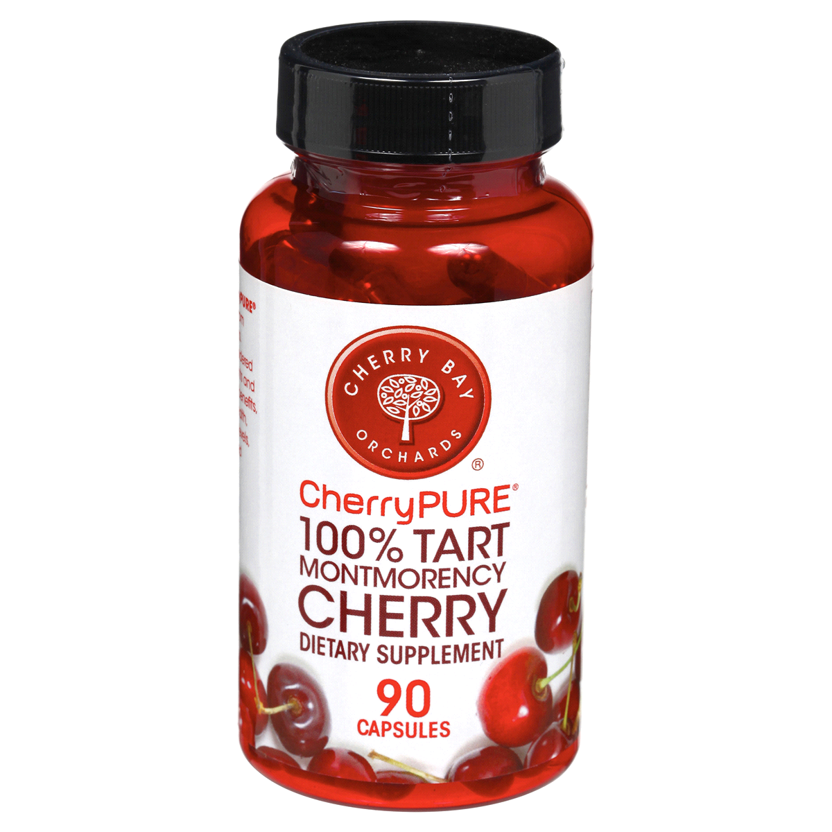 slide 1 of 9, Cherry Bay Orchards CherryPURE 100% Tart Montmorency Cherry, 90 ct