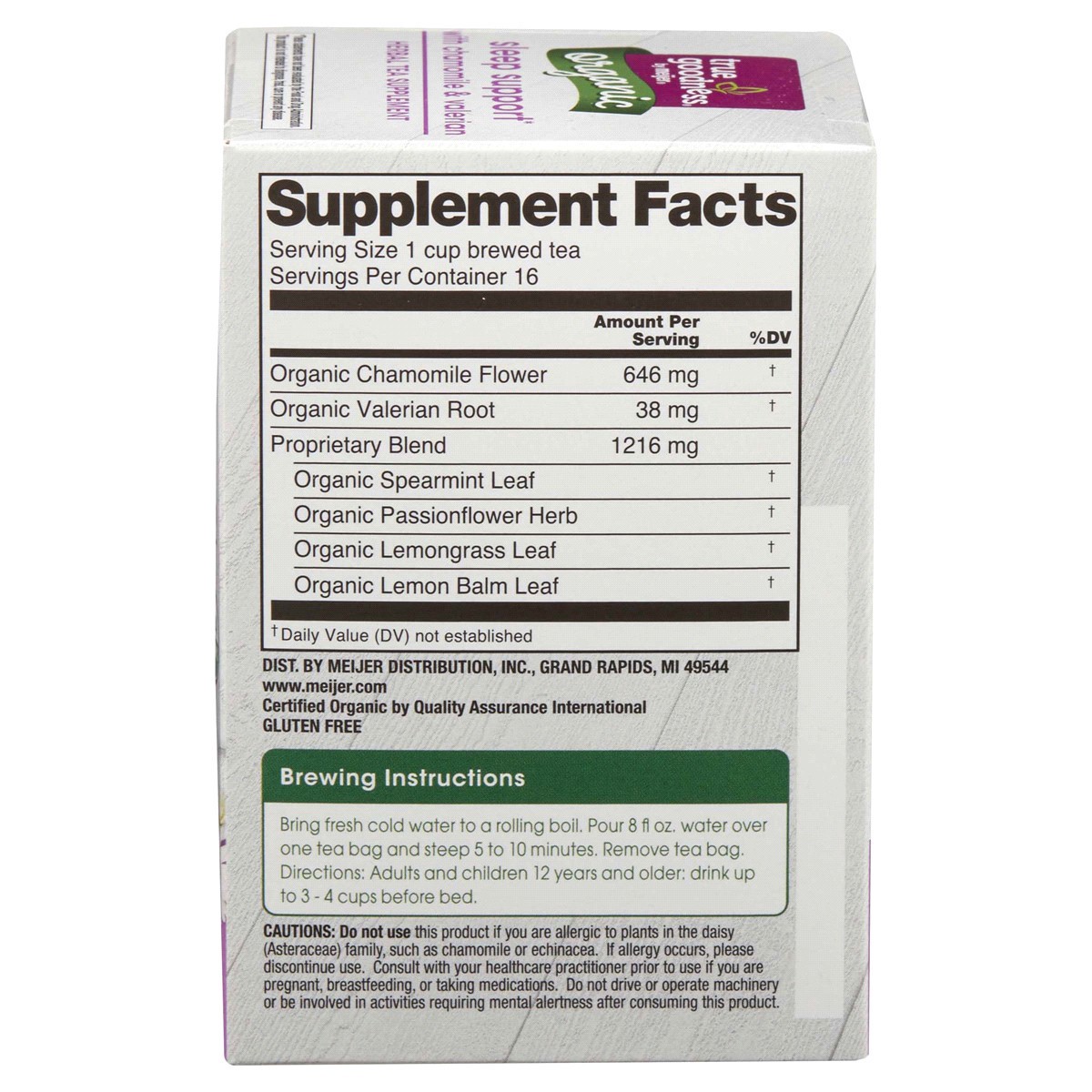 slide 18 of 29, True Goodness Tea Sleep Aid - 16 ct, 16 ct