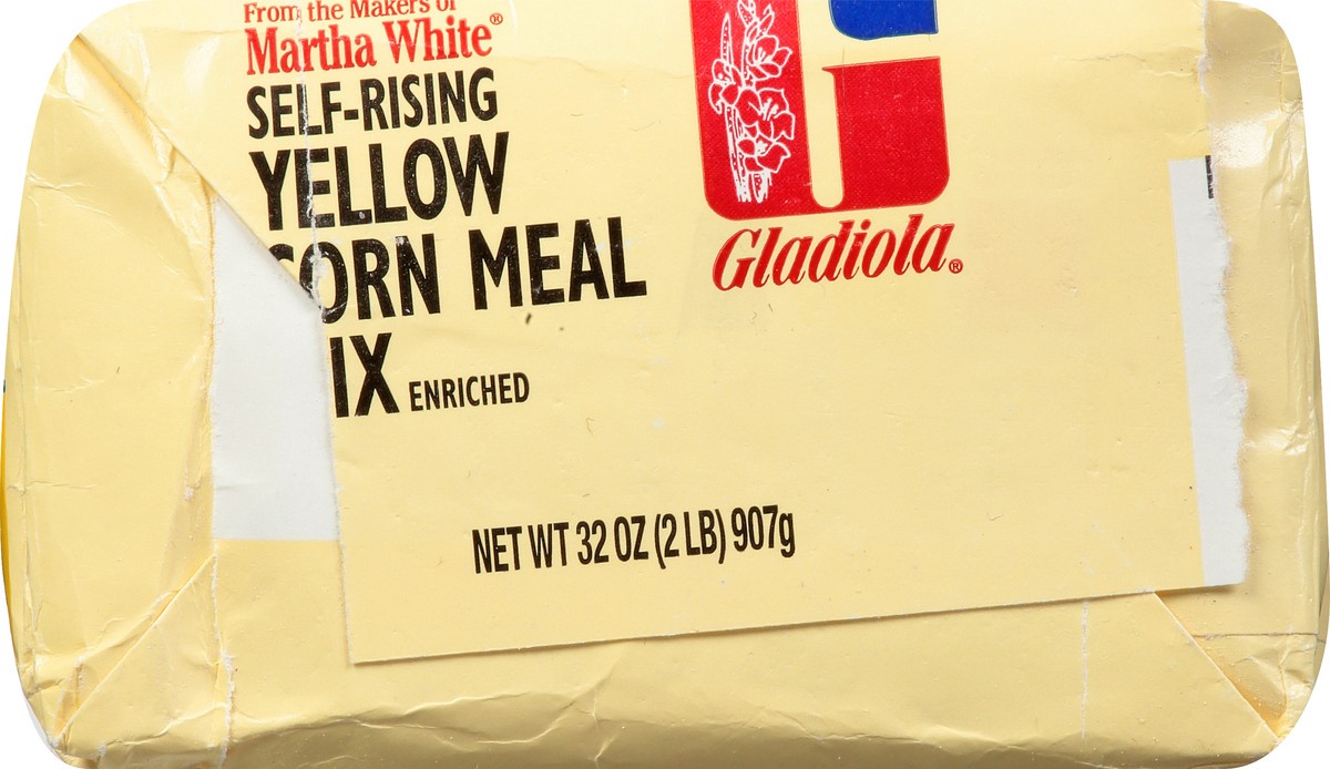 slide 9 of 9, Gladiola Gladiola Self-Rising Yellow Corn Meal Mix 32 oz, 2 lb
