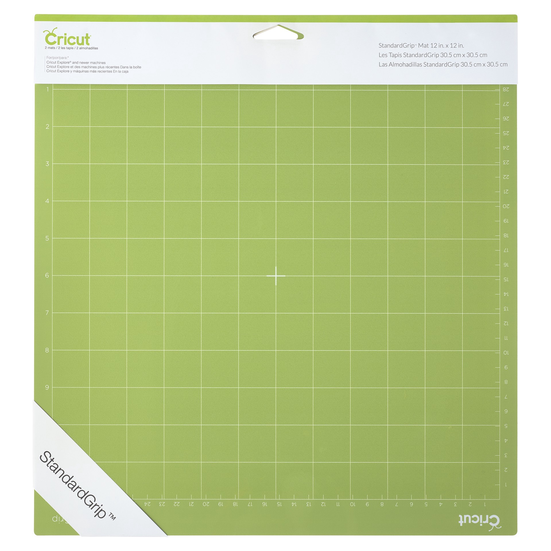 slide 3 of 5, Cricut Standardgrip Adhesive Cutting Mat, 12 in x 12 in