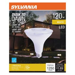 Sylvania Dusk To Dawn 120-Watt PAR38 Soft White LED Flood Light
