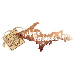 Penrod/Hiawatha Magnet Copper Cutout Upper Peninsula
