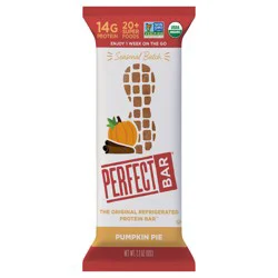 Perfect Bar Gluten-Free Pumpkin Pie Peanut Butter Protein Bar, Organic, 2.2 oz