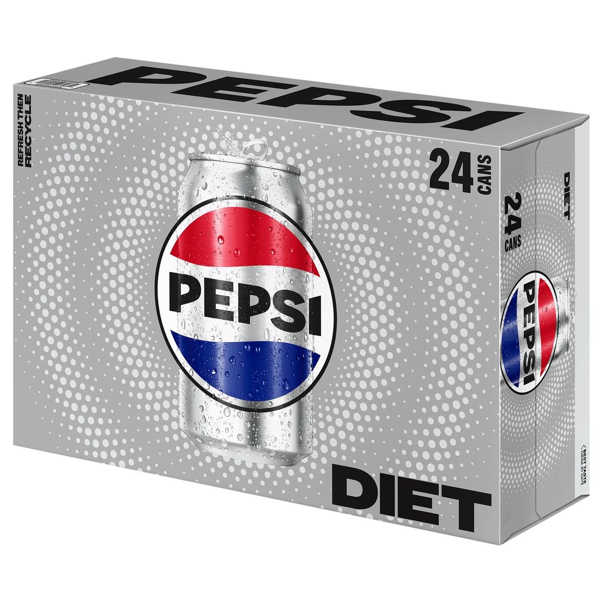 slide 5 of 6, Pepsi Soda, Diet, 24 ct; 12 oz
